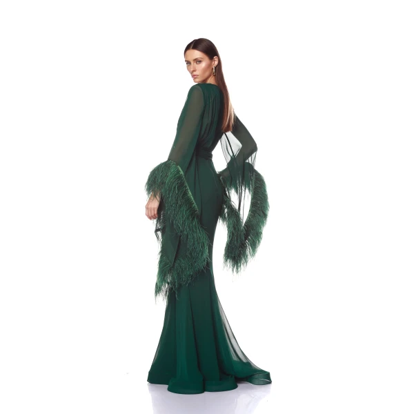 Bronx and Banco Dresses - Bronx and Banco Sequin Evening Dress - Natalie De'Banco Design - Shop at Luxury Shoes 