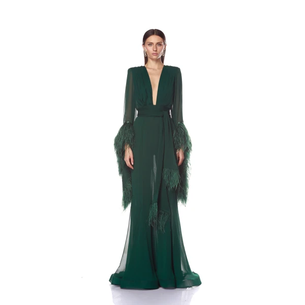 Bronx and Banco Dresses - Bronx and Banco Sequin Evening Dress - Natalie De'Banco Design - Shop at Luxury Shoes 