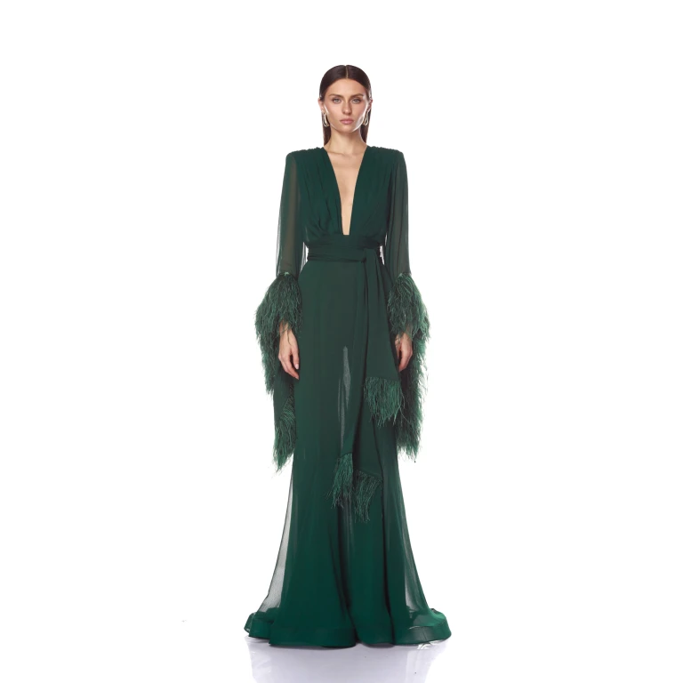 Bronx and Banco Dresses - Bronx and Banco Sequin Evening Dress - Natalie De'Banco Design - Shop at Luxury Shoes 