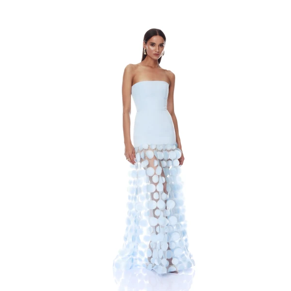 Bronx and Banco Dresses - Bronx and Banco Sequin Evening Dress - Natalie De'Banco Design - Shop at Luxury Shoes 