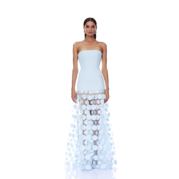 Bronx and Banco Dresses - Bronx and Banco Sequin Evening Dress - Natalie De'Banco Design - Shop at Luxury Shoes 