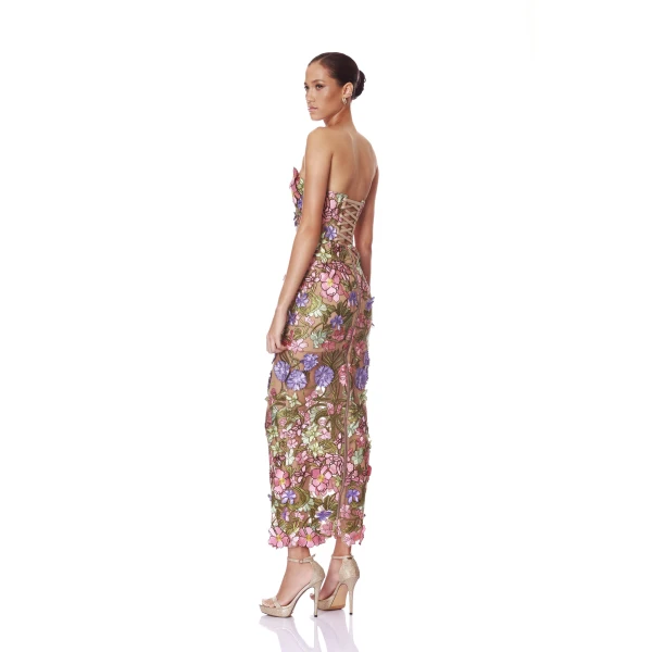 Bronx and Banco Dresses - Bronx and Banco Sequin Evening Dress - Natalie De'Banco Design - Shop at Luxury Shoes 