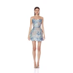 Bronx and Banco Dresses - Bronx and Banco Sequin Evening Dress - Natalie De'Banco Design - Shop at Luxury Shoes 