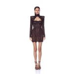 Bronx and Banco Dresses - Bronx and Banco Sequin Evening Dress - Natalie De'Banco Design - Shop at Luxury Shoes 