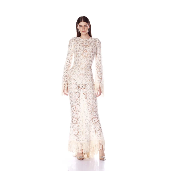Bronx and Banco Dresses - Bronx and Banco Sequin Evening Dress - Natalie De'Banco Design - Shop at Luxury Shoes 