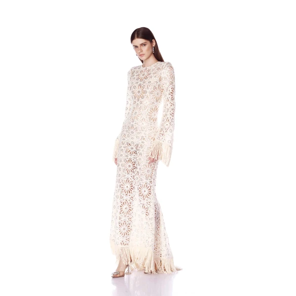 Bronx and Banco Dresses - Bronx and Banco Sequin Evening Dress - Natalie De'Banco Design - Shop at Luxury Shoes 