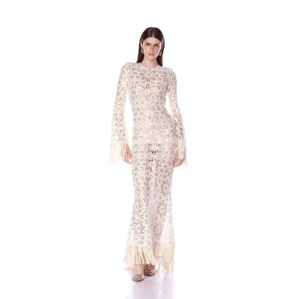 Bronx and Banco Dresses - Bronx and Banco Sequin Evening Dress - Natalie De'Banco Design - Shop at Luxury Shoes 