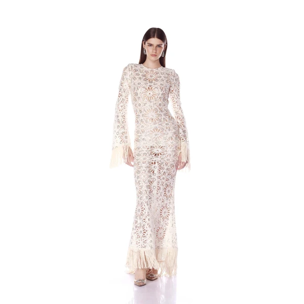 Bronx and Banco Dresses - Bronx and Banco Sequin Evening Dress - Natalie De'Banco Design - Shop at Luxury Shoes 