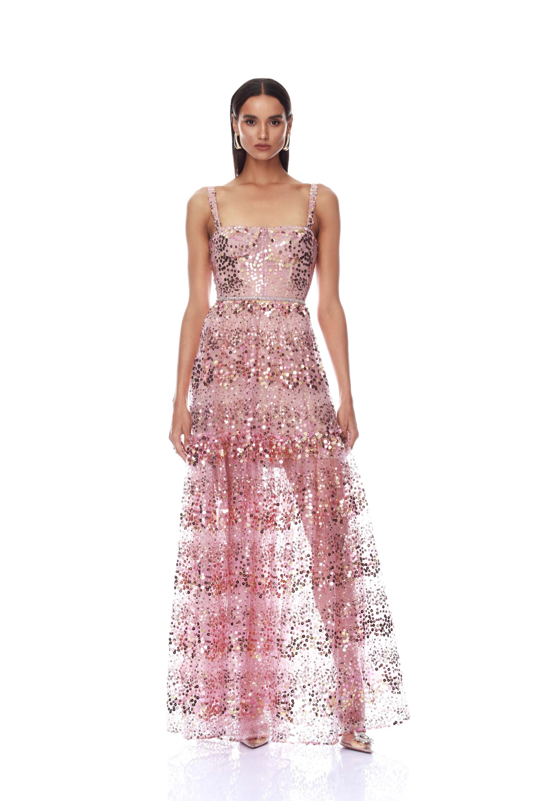 Bronx and Banco Dresses - Bronx and Banco Sequin Evening Dress - Natalie De'Banco Design - Shop at Luxury Shoes Bronx and Banco Dresses - Bronx and Banco Sequin Evening Dress - Natalie De'Banco Design - Shop at Luxury Shoes