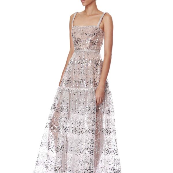 Bronx and Banco Midnight Embellished Gown, view 2