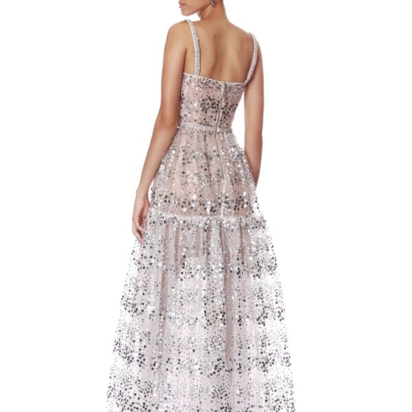 Bronx and Banco Midnight Embellished Gown, view 3