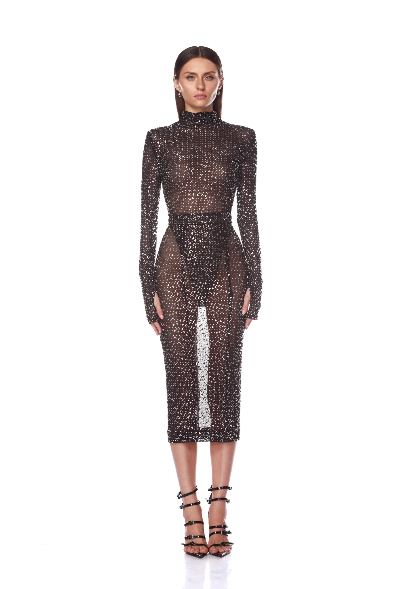 Bronx and Banco Skirts - Bronx and Banco Sequin Evening Dress - Natalie De'Banco Design - Shop at Luxury Shoes Bronx and Banco Skirts - Bronx and Banco Sequin Evening Dress - Natalie De'Banco Design - Shop at Luxury Shoes