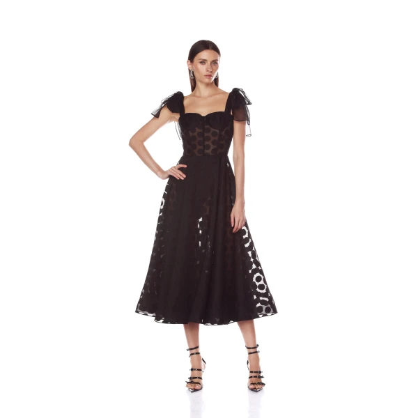 Bronx and Banco Dresses - Bronx and Banco Sequin Evening Dress - Natalie De'Banco Design - Shop at Luxury Shoes 