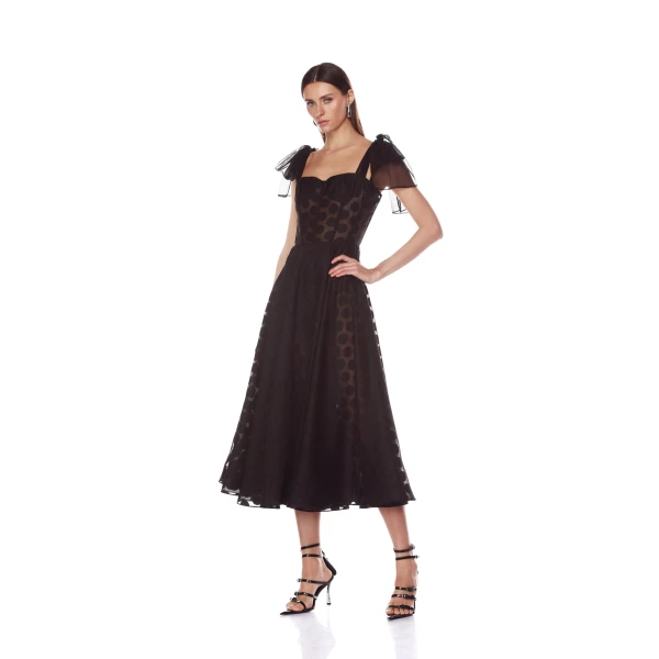 Bronx and Banco Dresses - Bronx and Banco Sequin Evening Dress - Natalie De'Banco Design - Shop at Luxury Shoes 