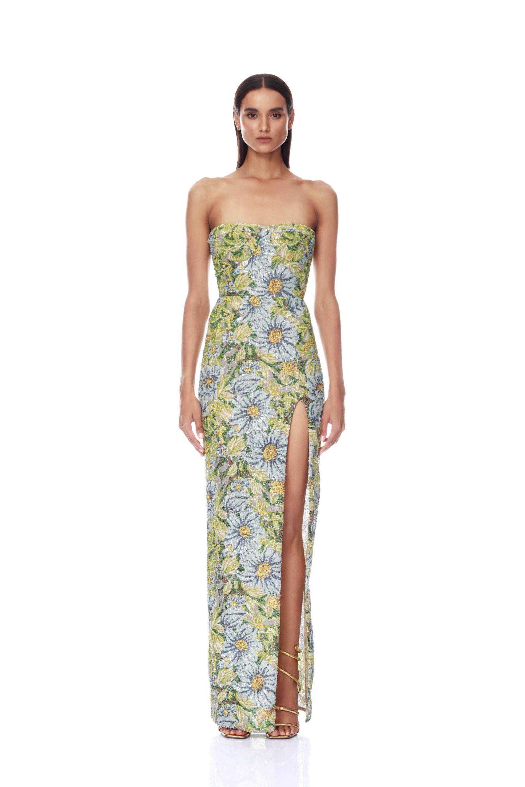 Bronx and Banco Dresses - Bronx and Banco Sequin Evening Dress - Natalie De'Banco Design - Shop at Luxury Shoes Bronx and Banco Dresses - Bronx and Banco Sequin Evening Dress - Natalie De'Banco Design - Shop at Luxury Shoes