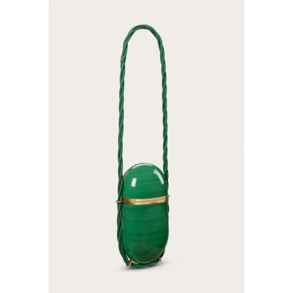 Cult Gaia Amulet Clutch - Cult Gaia Clutch Bags - Bamboo & Acrylic Bags - Shop at Luxury Shoes 