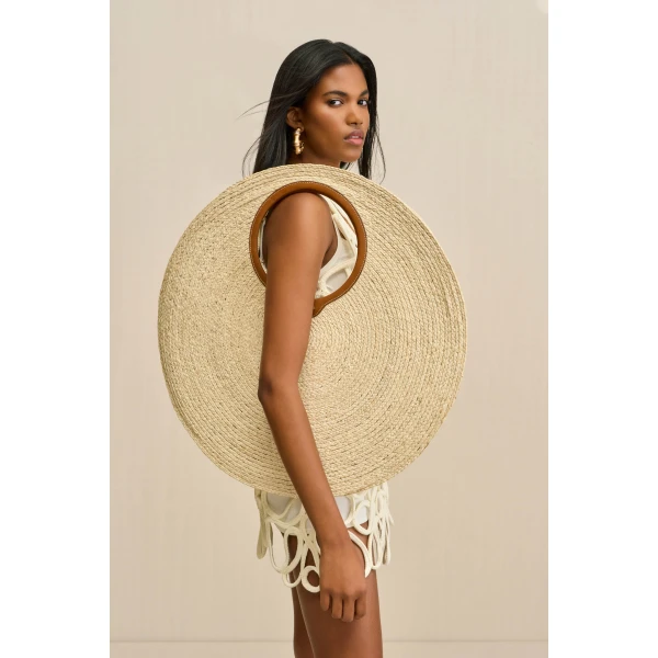 Cult Gaia Amun Shoulder Bag - Cult Gaia Shoulder & Crossbody Bags - Bamboo & Acrylic Bags - Shop at Luxury Shoes 