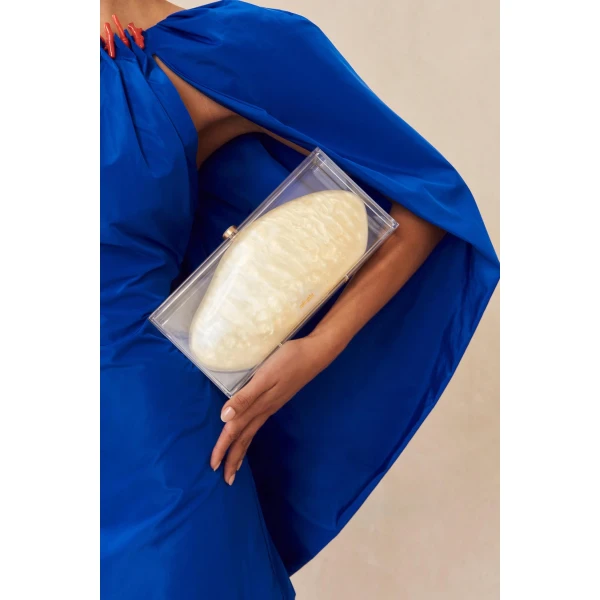 Cult Gaia Annika Clutch - Cult Gaia Clutch Bags - Bamboo & Acrylic Bags - Shop at Luxury Shoes 