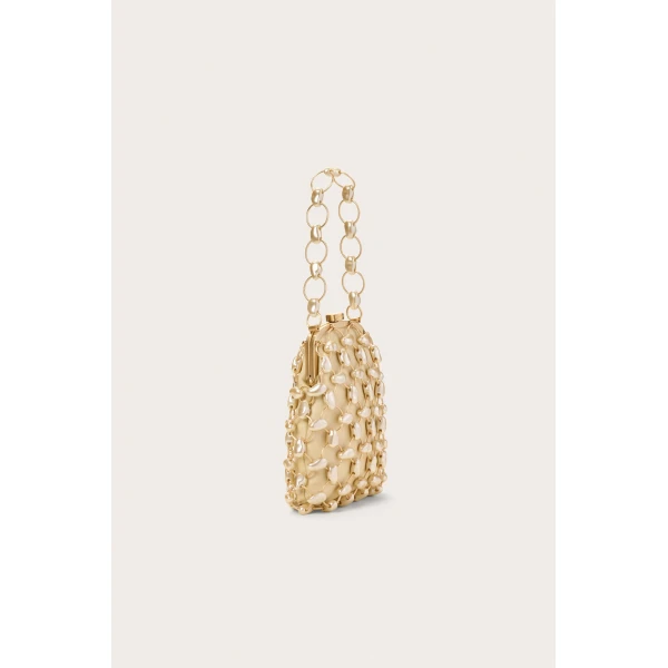 Cult Gaia Brielle Wristlet - Cult Gaia Totes & Top-Handle Bags - Bamboo & Acrylic Bags - Shop at Luxury Shoes 