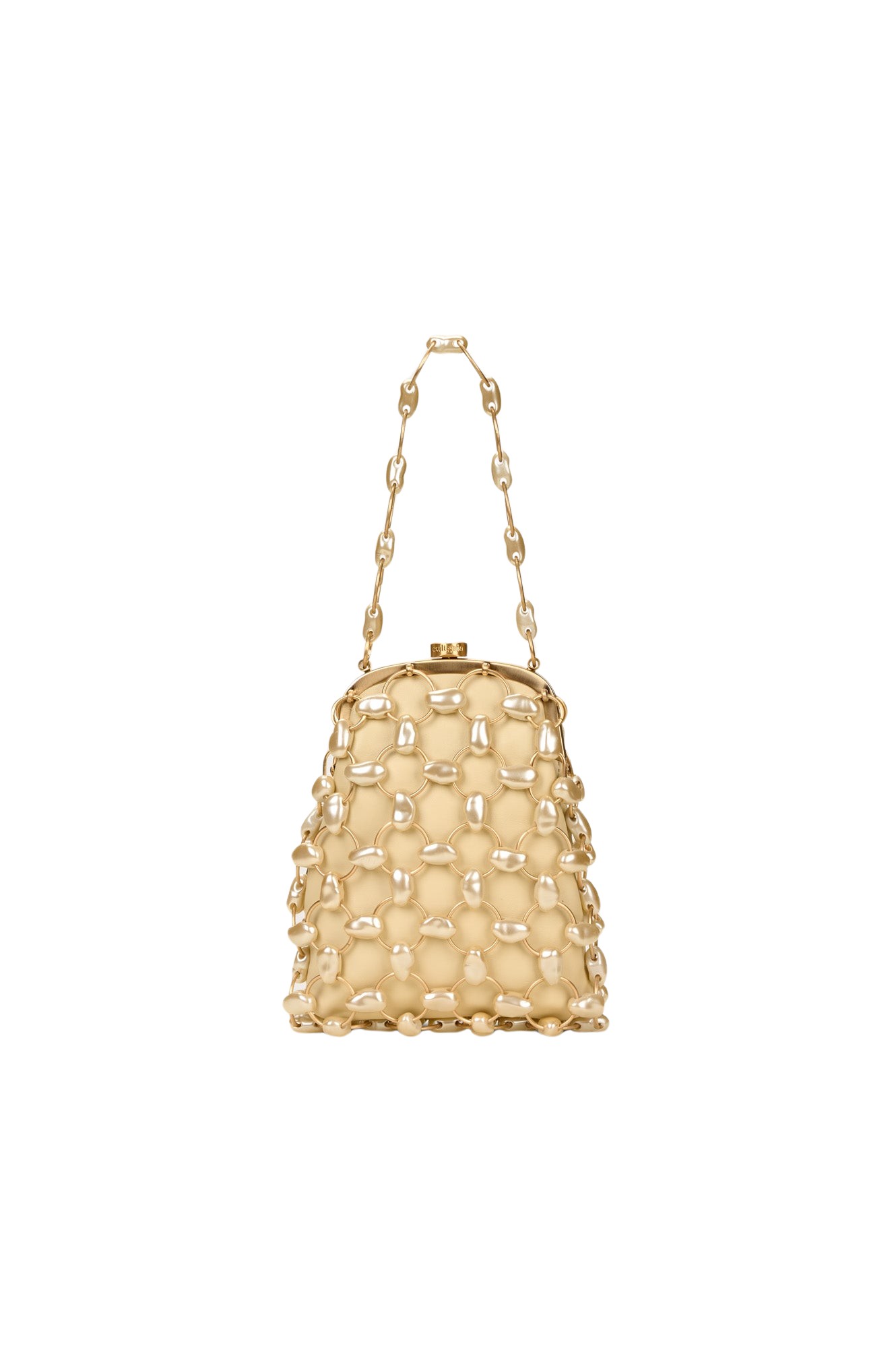 Cult Gaia Brielle Wristlet - Cult Gaia Totes & Top-Handle Bags - Bamboo & Acrylic Bags - Shop at Luxury Shoes 