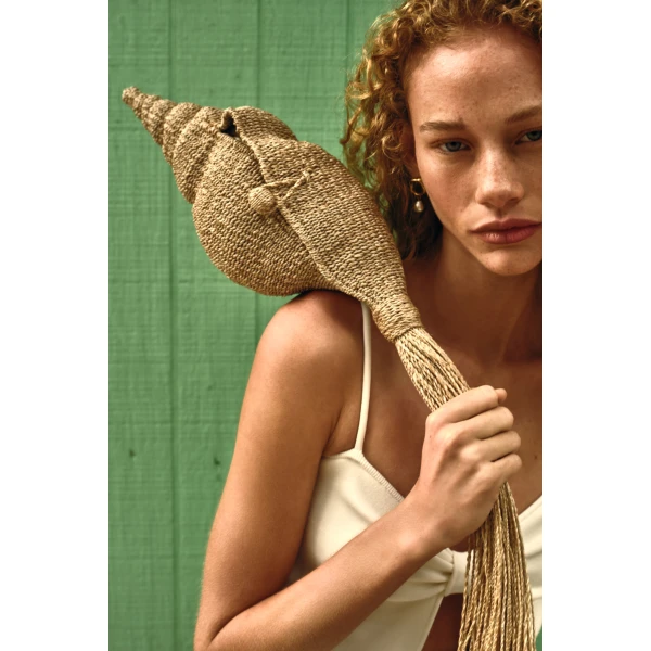 Cult Gaia Camilla Clutch - Cult Gaia Clutch Bags - Bamboo & Acrylic Bags - Shop at Luxury Shoes 