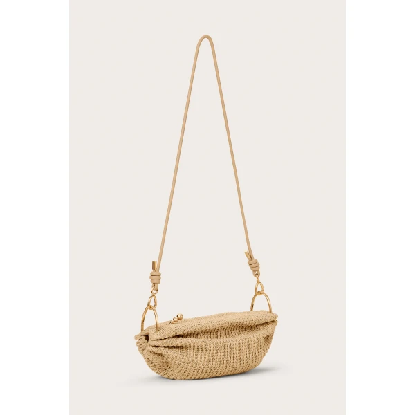 Cult Gaia Cinch Crossbody Bag - Cult Gaia Shoulder & Crossbody Bags - Bamboo & Acrylic Bags - Shop at Luxury Shoes 