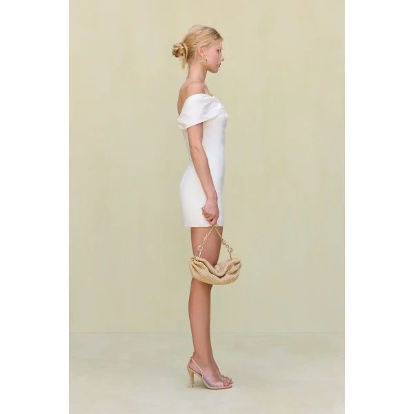 Cult Gaia Cinch Crossbody Bag - Cult Gaia Shoulder & Crossbody Bags - Bamboo & Acrylic Bags - Shop at Luxury Shoes 