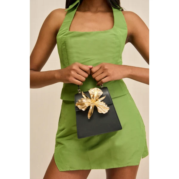 Cult Gaia Emilia Mini Bag - Cult Gaia Mini Bags - Bamboo & Acrylic Bags - Shop at Luxury Shoes 
