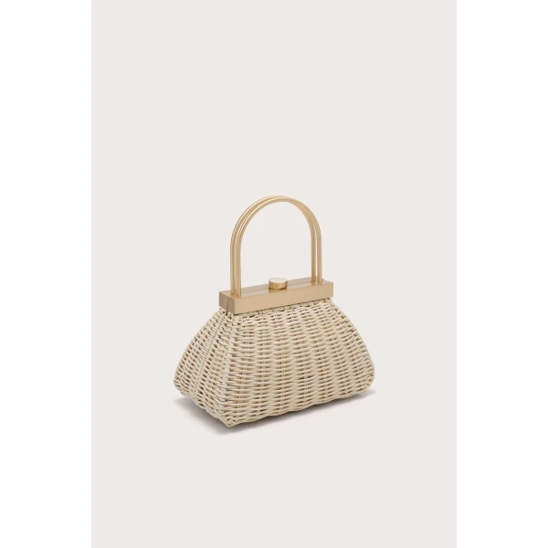 Cult Gaia Estelle Bag - Cult Gaia Totes & Top-Handle Bags - Bamboo & Acrylic Bags - Shop at Luxury Shoes 