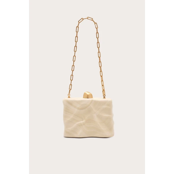 Cult Gaia Flyn Clutch - Cult Gaia Clutch Bags - Bamboo & Acrylic Bags - Shop at Luxury Shoes 