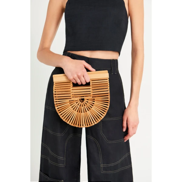Cult Gaia Gaia'S Ark Mini - Cult Gaia Mini Bags - Bamboo & Acrylic Bags - Shop at Luxury Shoes 