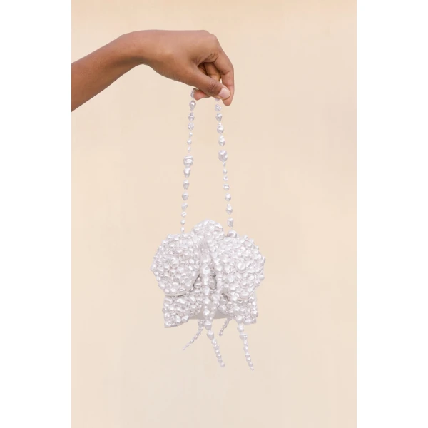 Cult Gaia Giula Wristlet - Cult Gaia Totes & Top-Handle Bags - Bamboo & Acrylic Bags - Shop at Luxury Shoes 