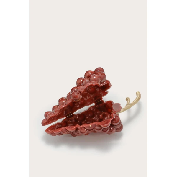 Cult Gaia Grape Clutch - Cult Gaia Clutch Bags - Bamboo & Acrylic Bags - Shop at Luxury Shoes 