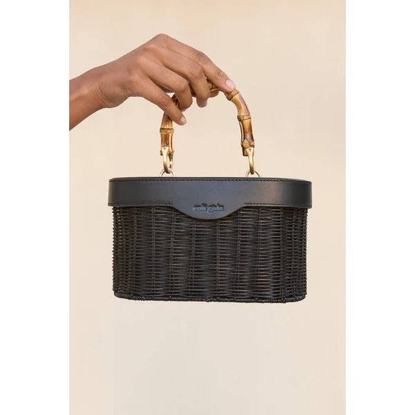 Cult Gaia Gwyneth Bag - Cult Gaia Totes & Top-Handle Bags - Bamboo & Acrylic Bags - Shop at Luxury Shoes 