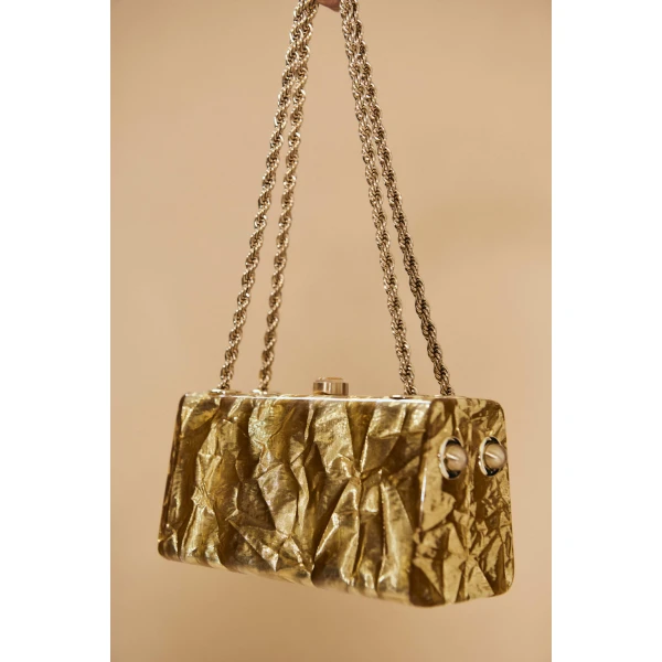 Cult Gaia Hajar Shoulder Bag - Cult Gaia Shoulder & Crossbody Bags - Bamboo & Acrylic Bags - Shop at Luxury Shoes 