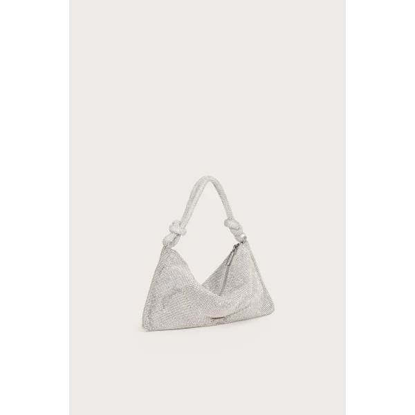 Cult Gaia Hera Nano Rhinestone Shoulder Bag - Cult Gaia Shoulder & Crossbody Bags - Bamboo & Acrylic Bags - Shop at Luxury Shoes 