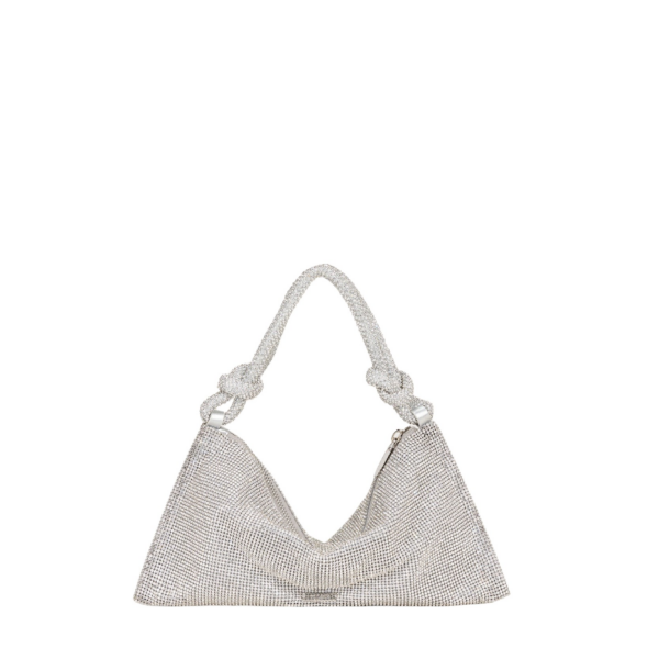 Cult Gaia Hera Nano Rhinestone Shoulder Bag