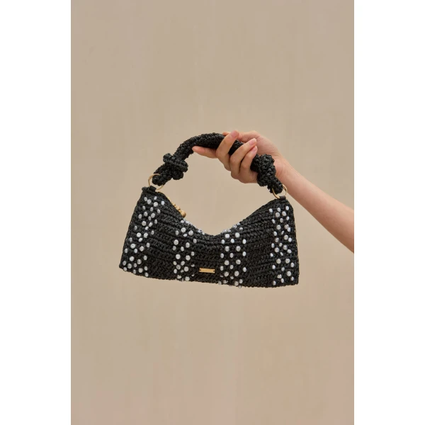 Cult Gaia Hera Nano Shoulder Bag - Cult Gaia Shoulder & Crossbody Bags - Bamboo & Acrylic Bags - Shop at Luxury Shoes 