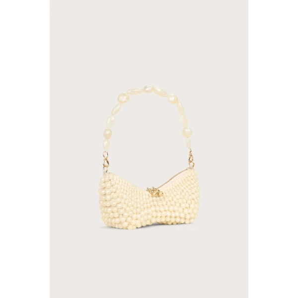 Cult Gaia Mercier Mini Shoulder Bag - Cult Gaia Shoulder & Crossbody Bags - Bamboo & Acrylic Bags - Shop at Luxury Shoes 