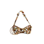 Cult Gaia Mercier Mini Shoulder Bag - Cult Gaia Shoulder & Crossbody Bags - Bamboo & Acrylic Bags - Shop at Luxury Shoes 