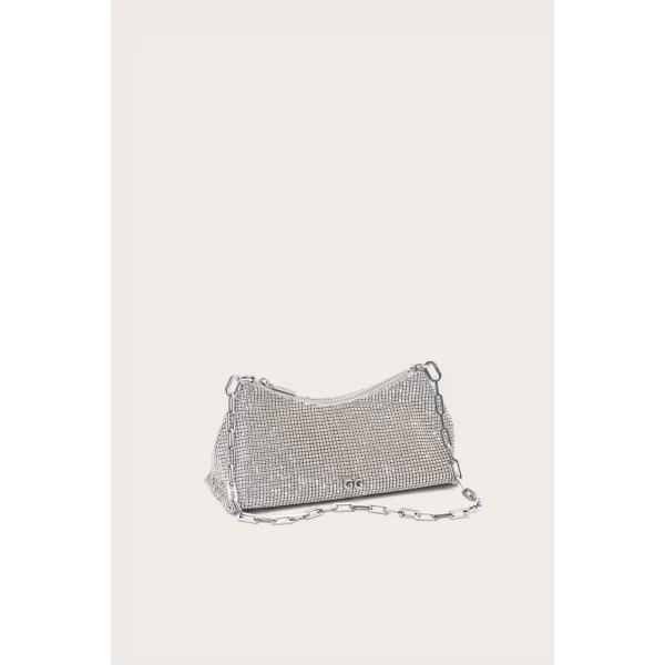 Cult Gaia Osa Rhinestone Shoulder Bag - Cult Gaia Shoulder & Crossbody Bags - Bamboo & Acrylic Bags - Shop at Luxury Shoes 