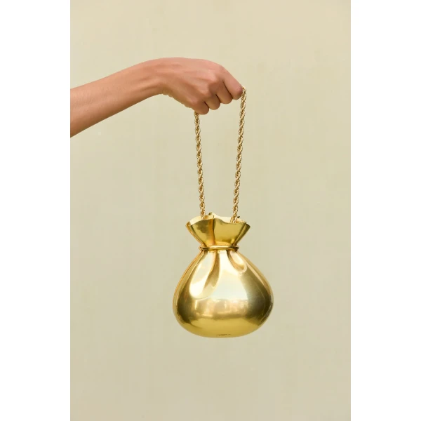 Cult Gaia Palloncino Wristlet - Cult Gaia Totes & Top-Handle Bags - Bamboo & Acrylic Bags - Shop at Luxury Shoes 