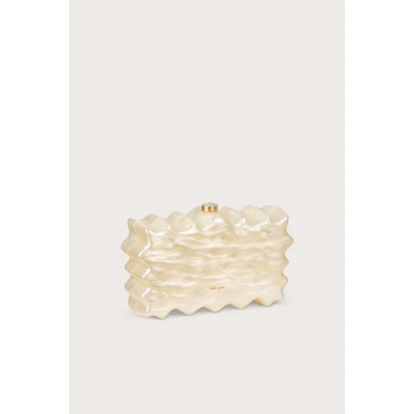 Cult Gaia Paloma Clutch - Cult Gaia Clutch Bags - Bamboo & Acrylic Bags - Shop at Luxury Shoes 