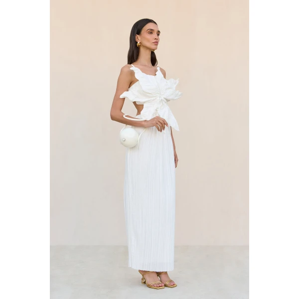 Cult Gaia Pearl Bag - Cult Gaia Totes & Top-Handle Bags - Bamboo & Acrylic Bags - Shop at Luxury Shoes 