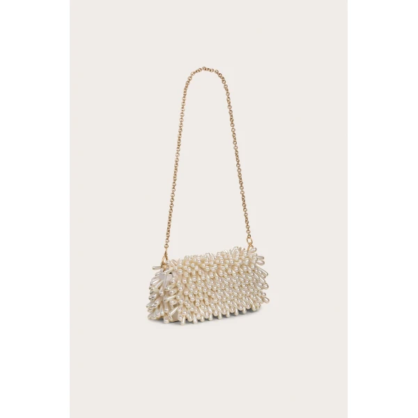 Cult Gaia Perla Shoulder Bag - Cult Gaia Shoulder & Crossbody Bags - Bamboo & Acrylic Bags - Shop at Luxury Shoes 