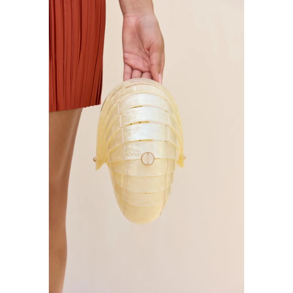 Cult Gaia Sirena Clutch - Cult Gaia Clutch Bags - Bamboo & Acrylic Bags - Shop at Luxury Shoes 