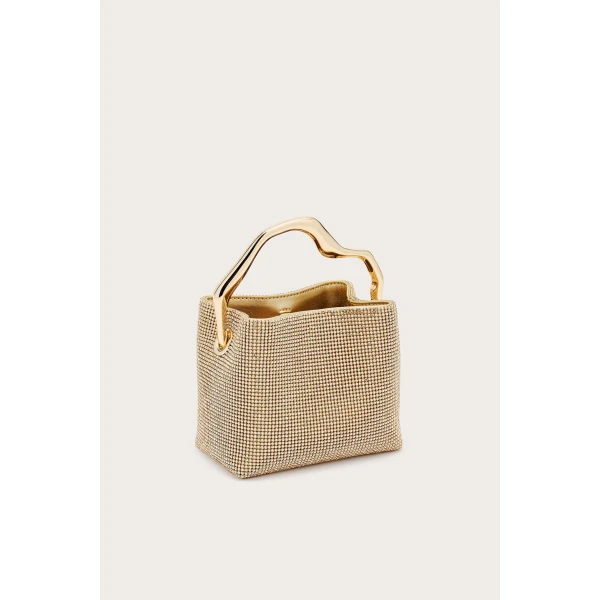 Cult Gaia Solene Mini Rhinestone Bag - Cult Gaia Mini Bags - Bamboo & Acrylic Bags - Shop at Luxury Shoes 