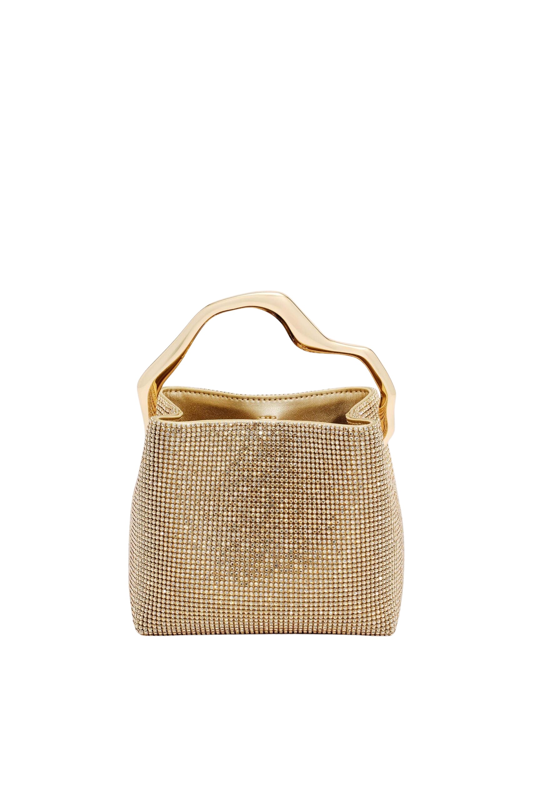 Cult Gaia Solene Mini Rhinestone Bag - Cult Gaia Mini Bags - Bamboo & Acrylic Bags - Shop at Luxury Shoes 