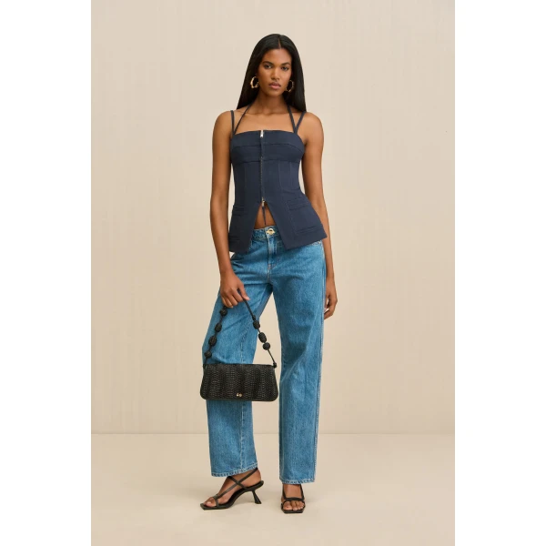 Cult Gaia Sunniva Shoulder Bag - Cult Gaia Shoulder & Crossbody Bags - Bamboo & Acrylic Bags - Shop at Luxury Shoes 