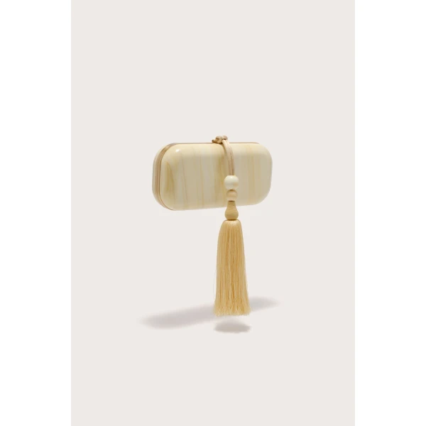 Cult Gaia Yasmin Clutch - Cult Gaia Clutch Bags - Bamboo & Acrylic Bags - Shop at Luxury Shoes 